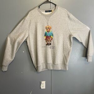 Polo by Ralph Lauren Gray Bear Sweater
